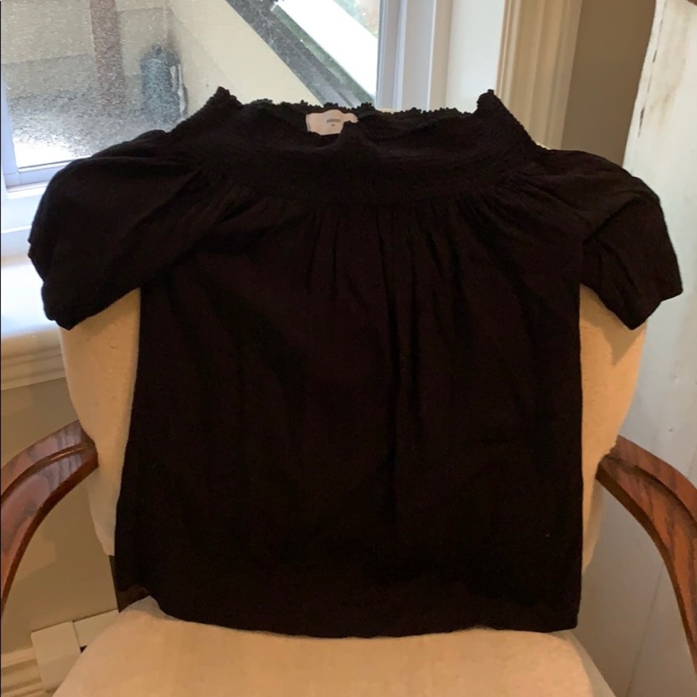 Off the shoulder loose fitting top